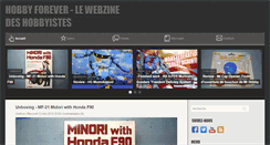 Desktop Screenshot of hobbyforever.fr