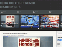 Tablet Screenshot of hobbyforever.fr